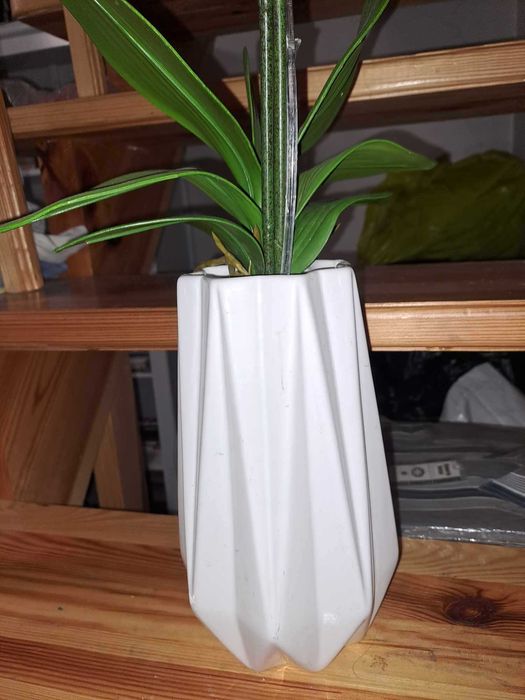 FEJKA Sztuczna roślina doniczkowa, Orchidea fioletowa storczyk 80 cm