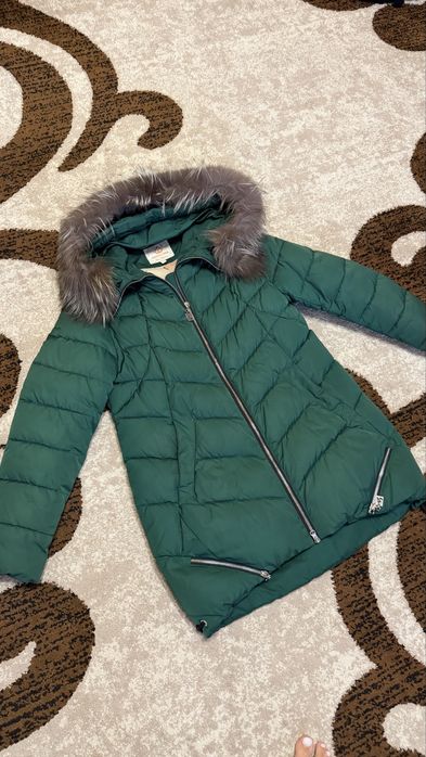Куртка зимова 48 розмір (XL) тепла з капюшоном