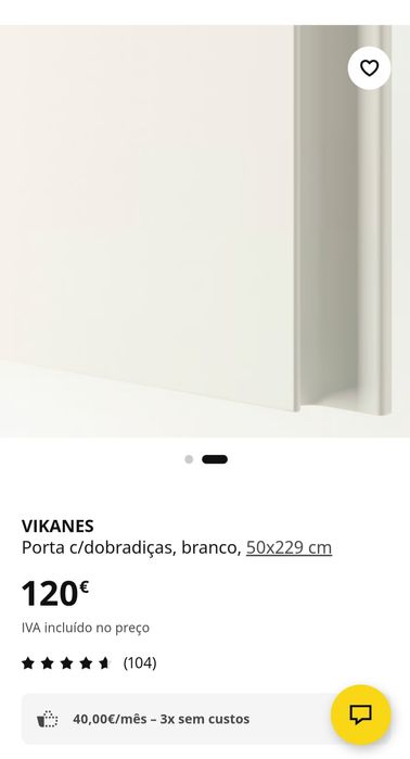 Portas de Roupeiro VIKANES / PAX