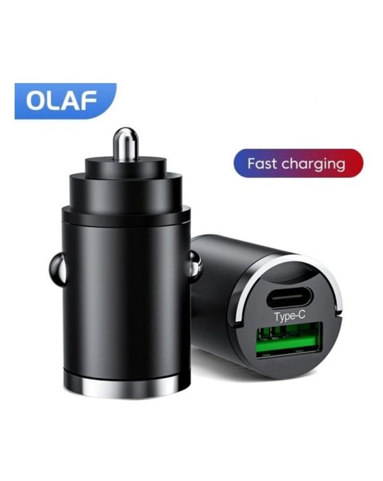 Автомобільний зарядний пристрій 18W Olaf Mini Швидка зарядка