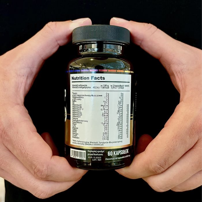 Muscle Clinic Immun Up 60 Kaps. kompleks witamin i minerałów RADOM