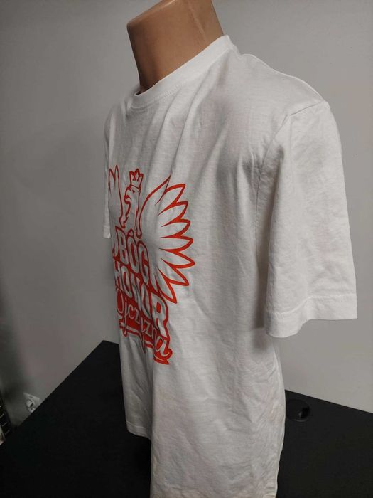 Koszulka patriotyczna t-shirt orzeł polska godło Bóg Honor Ojczyzna XL