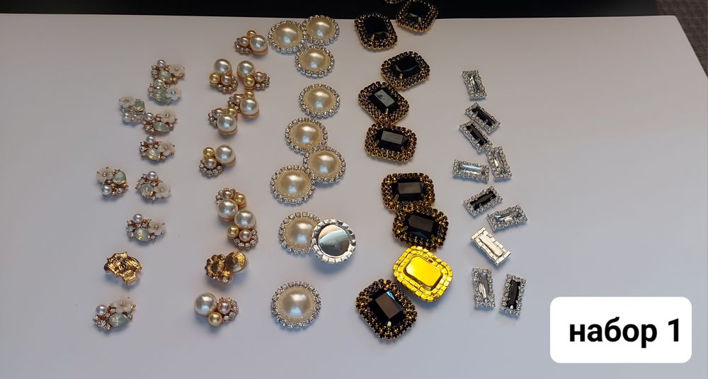 Броши для бантиков. Фурнитура для рукоделия handmade