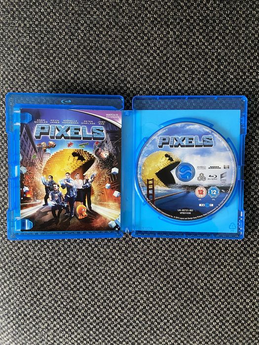 Filme Blu-Ray Pixels (sem legendas em português)