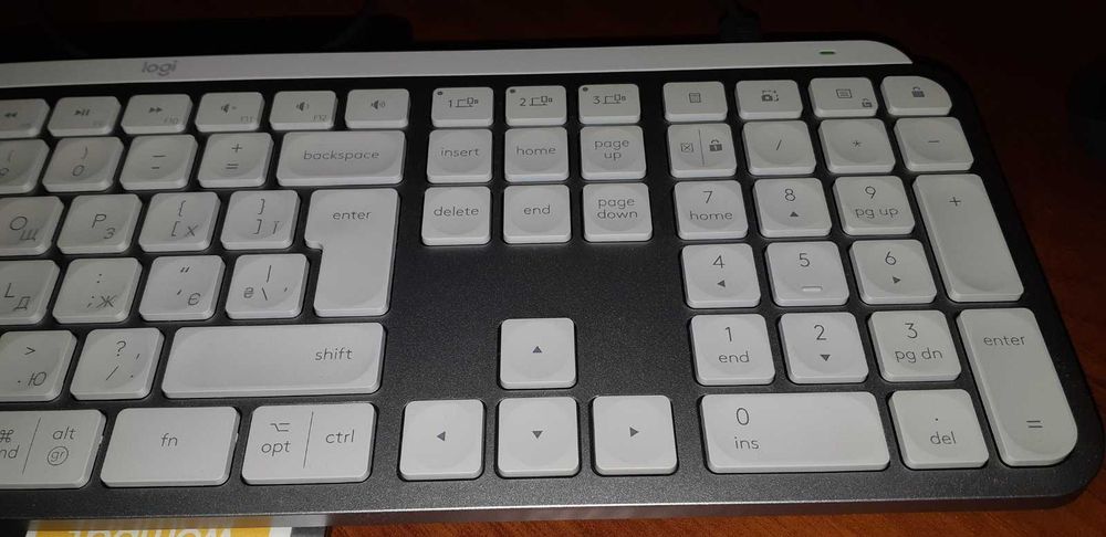 Клавіатура безпроводна Logitech MX Keys S for Mac