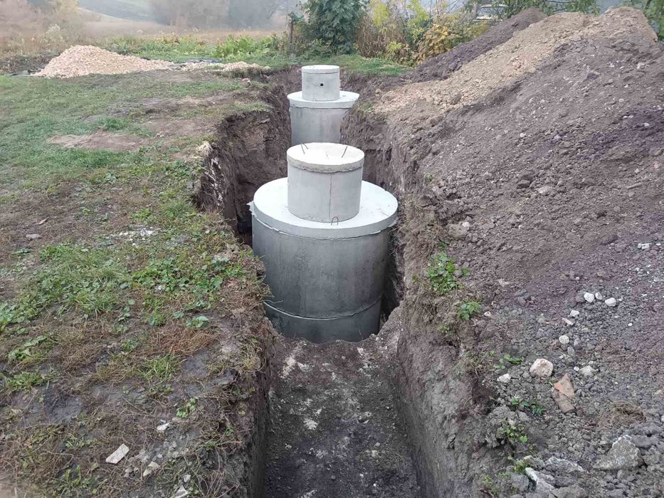 Кільця бетонні.Септик під ключ.