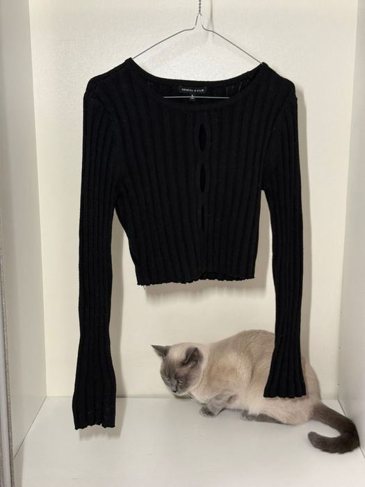 лонгслів чорний skims