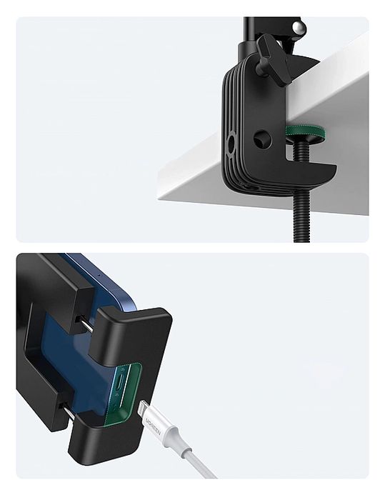 Ugreen uchwyt statyw składane ramię do biurka stołu na telefon tablet