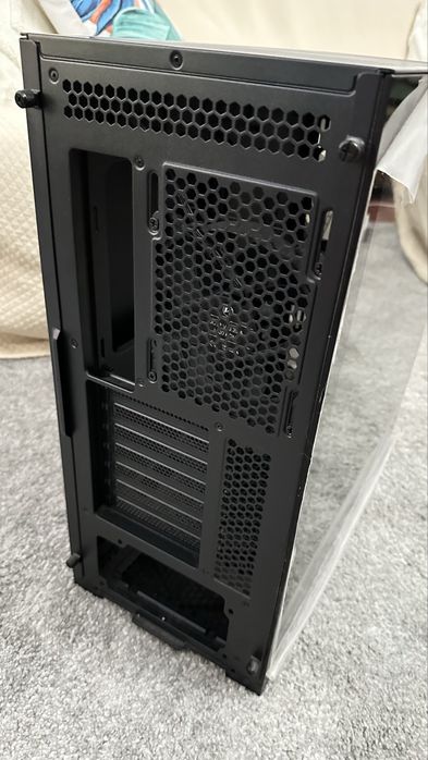 Lian Li Lancool 215 ARGB PC Case – Black, Tempered Glass64740938949635121