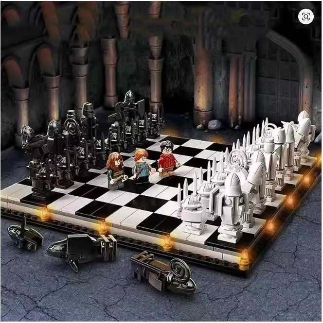 compatível LEGO - Jogo de Xadrez do Harry Potter  - Novo nas embalagens originais seladas
