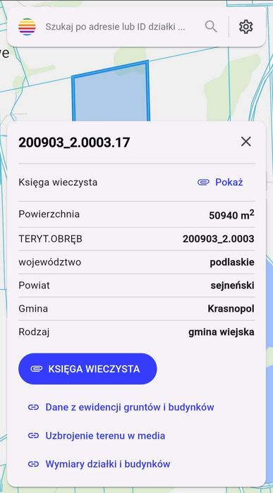 Ziemia rolna -8ha- Boksze Nowe