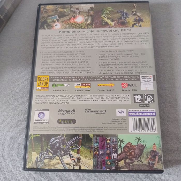 Dungeon Siege Legends of Aranna Kolekcja Klasyki PC