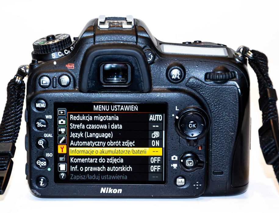 Aparat Nikon D7200 BODY 24.2Mpix ISO25600 24TYŚ