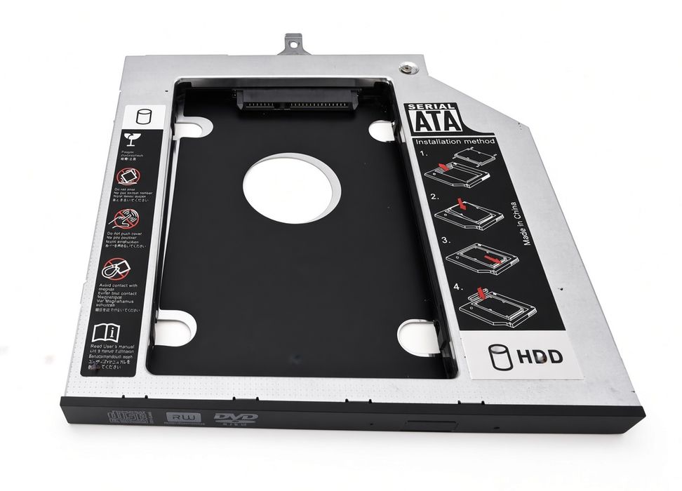 Caddy SATA III 9.5mm – Adaptador HDD/SSD 2.5"