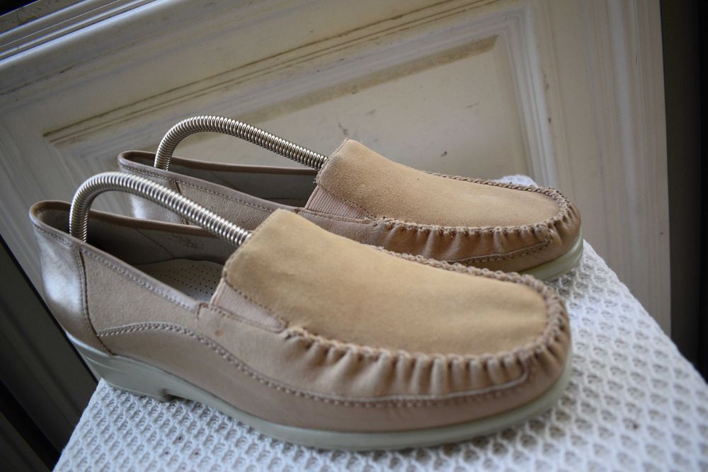 кожаные туфли мокасины слипоны Ара Ara р. 42 на р. 41.5 27 см