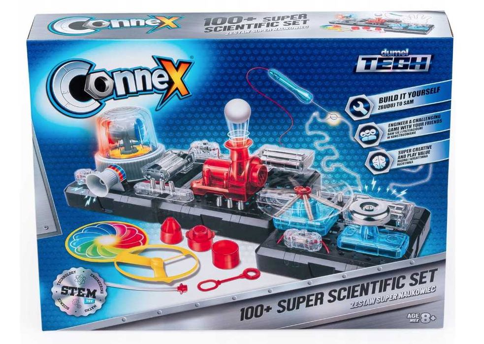38917 DUMEL Tech Zestaw SUPER NAUKOWIEC Doświadczenia elektroniczne