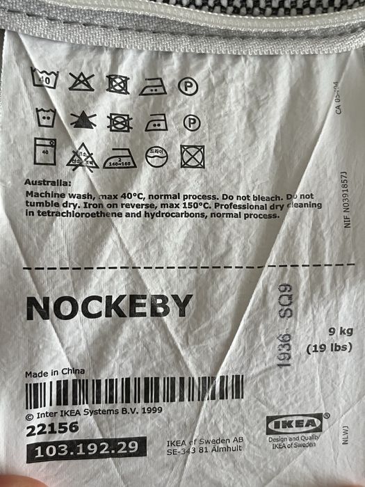 Sofá 3 lugares com chaise longue IKEA Nockeby