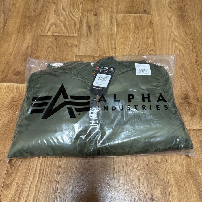 Бомбер Alpha Industries MA-1 VF 59 Long, розмір М-L, зелений