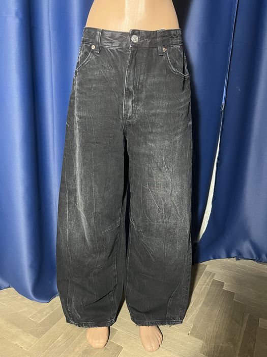 Джинсы женские чёрные Zara