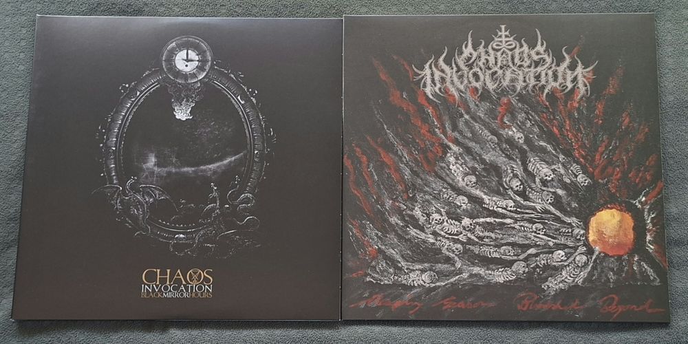 Black metal Chaos Invocation winyle