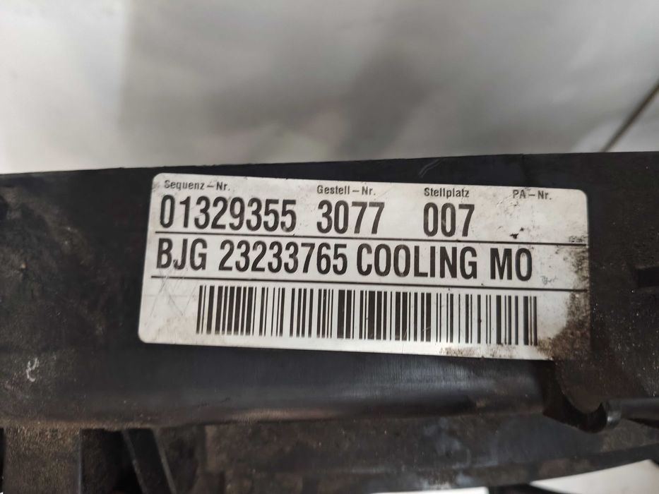 Wentylator chłodnicy Opel Insignia A 1,6 cdti Oryginał kompletny sprawny.
