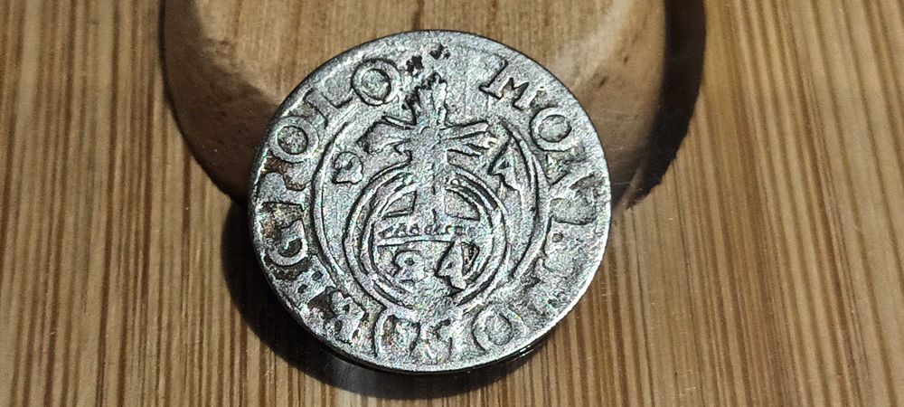 Polska Zygmunt III Waza.1 Półtorak Bydgoszcz 1624r.Srebro