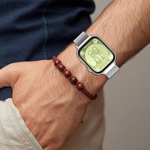 Pasek Tech-Protect MilaneseBand na Huawei Watch Fit 3 - czarny