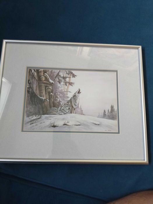 Grafika obraz autorstwa Sue Coleman sygnowana