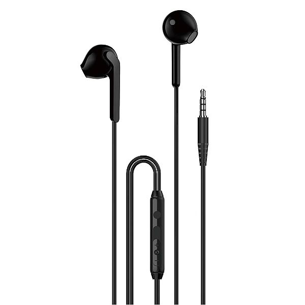 Słuchawki dokanałowe Dudao X3 przewodowe mini jack 3.5mm - czarne