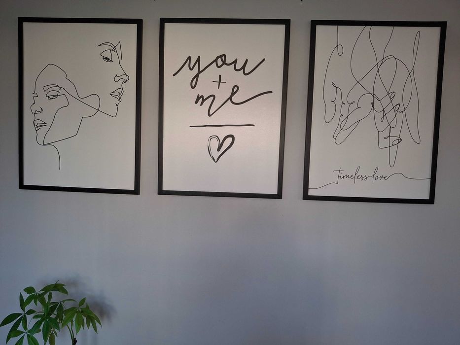 Obraz linearny ręce