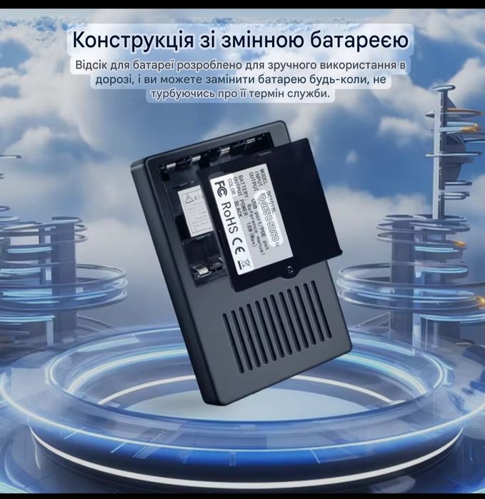 ДБЖ універсальний для роутера та цифрових пристроїв