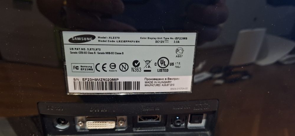 Monitor LED samsung XL2370