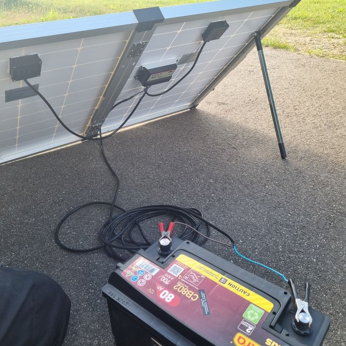 Panel Słonecznymi Mobilny kompletny