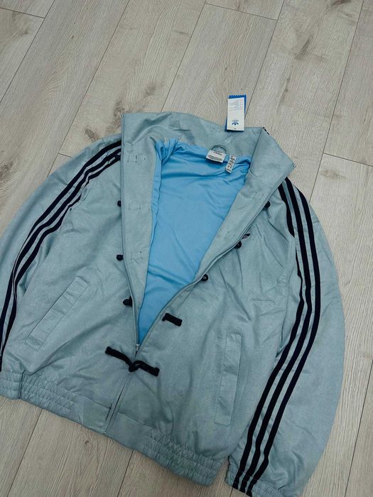 Adidas Chinese New Year Jacket - Зіпка в китайському стилі голуба блакитна кофта адідас куртка зіпка