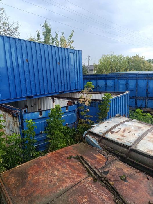 Продам контейнер 20 футов кузов зерновоз будка фургон склад