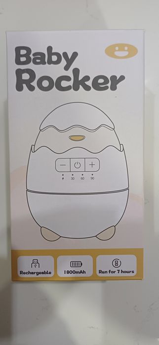 Baby Rocker / Baloiço de Bebé – Recarregável – Como Novo