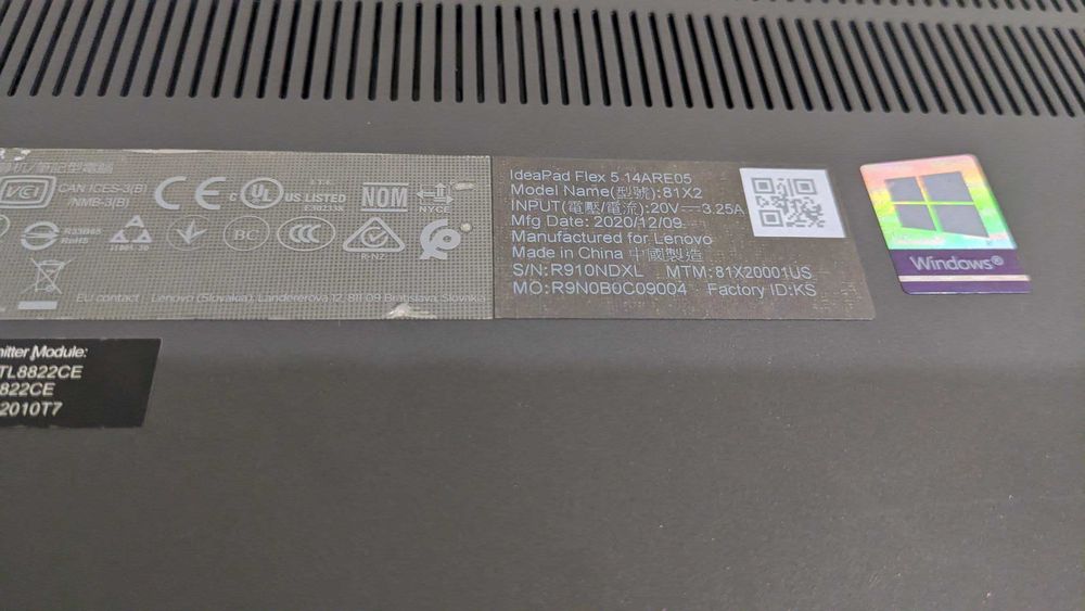 Ноутбук Lenovo FLEX 5 14" сенсорний, трансформер 2в1