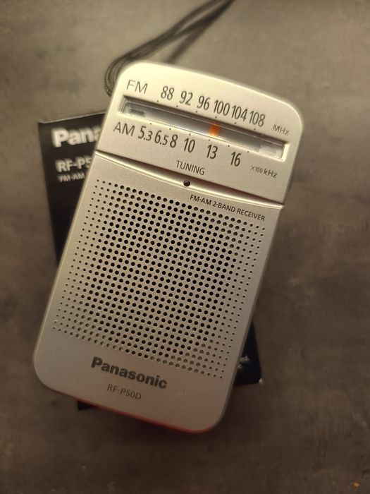 Радіоприймач кишеньковий Panasonic RF-P50D