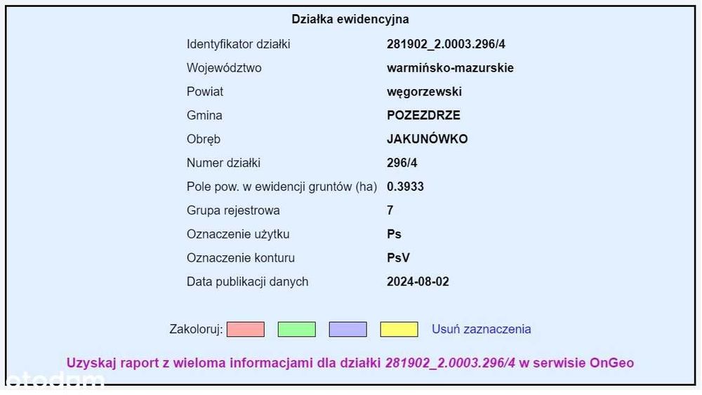 Działka budowlana na Mazurach z warunkami zabudowy - Widok 6