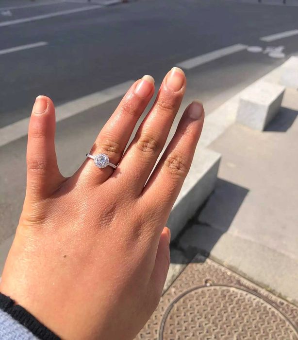 Серебряный комплект украшений 925 пробы! Фианиты SWAROVSKI /Скидка-70%
