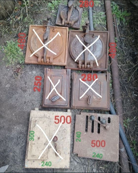 Дверцы для печи  кольца для печи