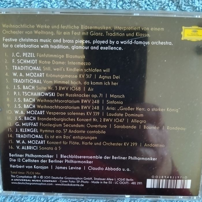 CD de músicas clássicas alusivas ao Natal
