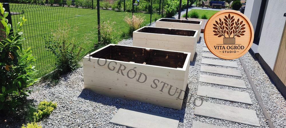 Podwyższone grządki gr. 4,5cm! Warzywnik, inspekt. PREMIUM!