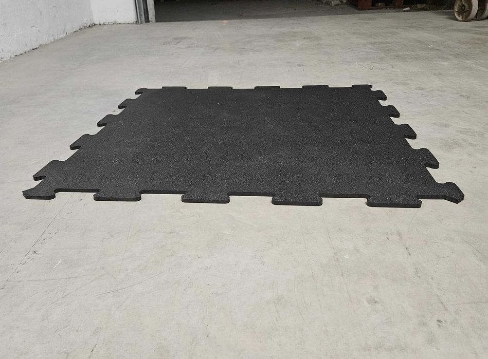 Podłoga gumowa fitness, mata sportowa siłownia crossfit puzzel Kwadrat