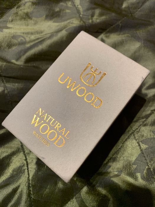 Damski drewniany ekologiczny zegarek uwood