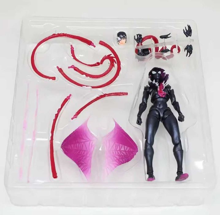 Фігурка марвел гвен павук spidergwen revoltech amazing yamaguchi marvel legends hasbro