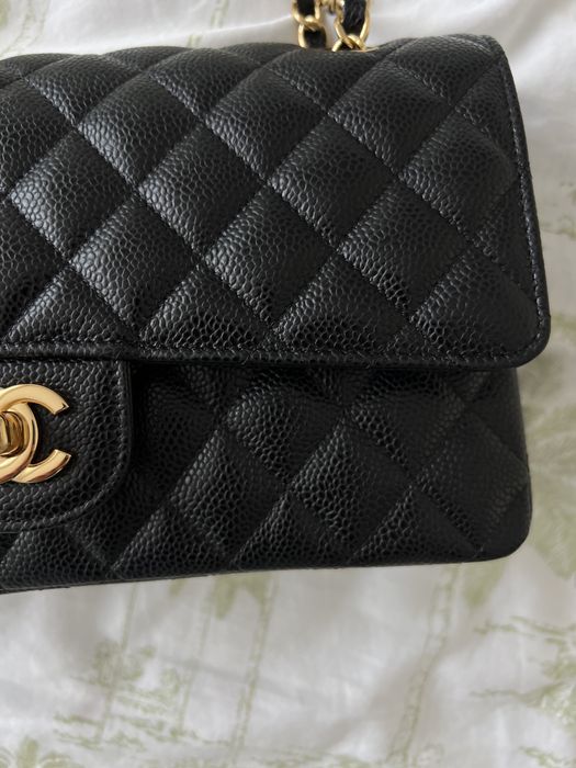Torebka Chanel CC medium classic flap od ręki