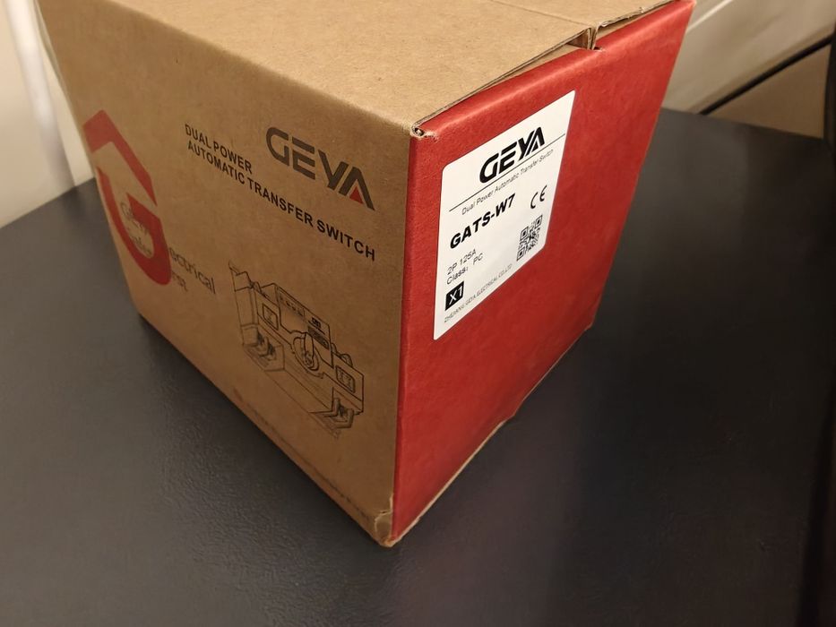 Перемикач АВР 220В/2Р/125А "Geya"