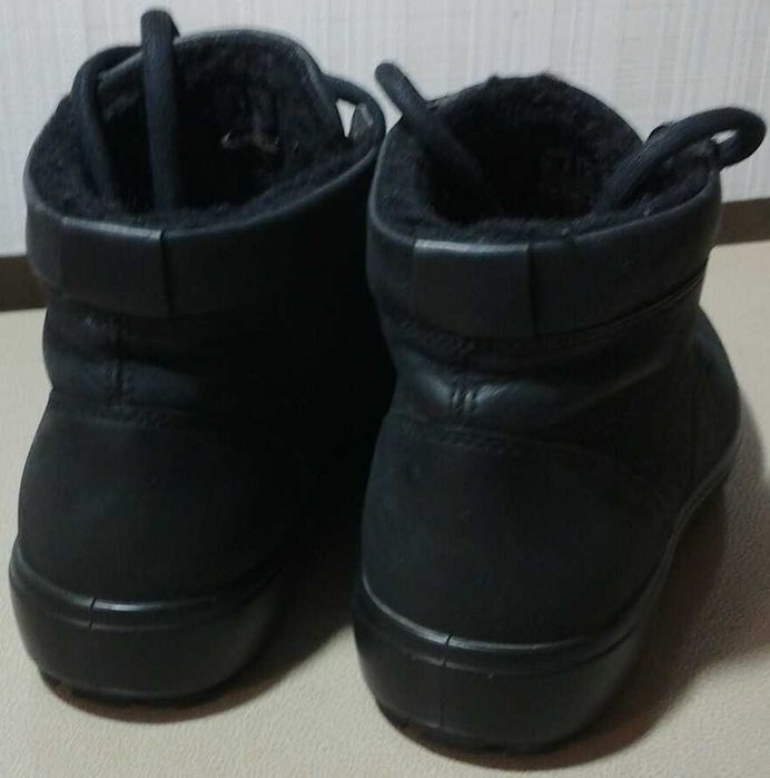 Мужские зимние ботинки Экко Ecco Soft 7 Tred модель 450194(02001)