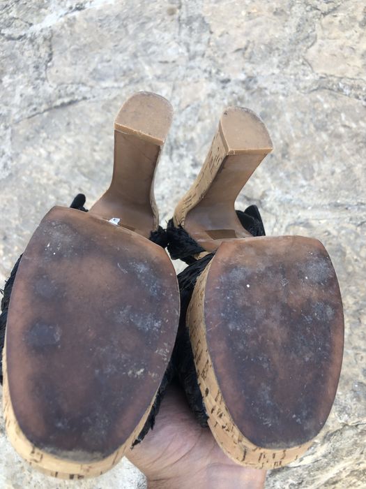 Sandalias de salto pretas Bimba Y Lola 38